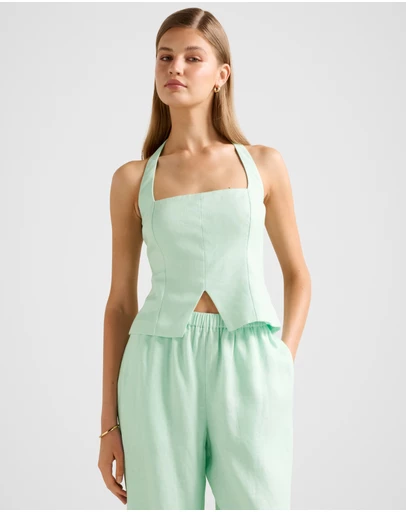 Forever New - Braylee Halter Neck Top