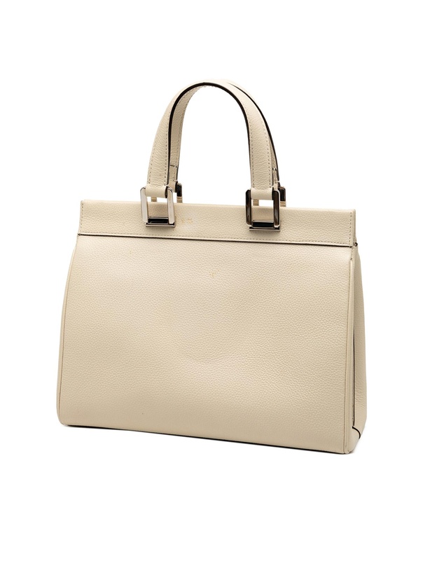 Pre-Loved by Azura Reborn - Pre-Loved Small Grained Calfskin Zumi Top Handle Bag