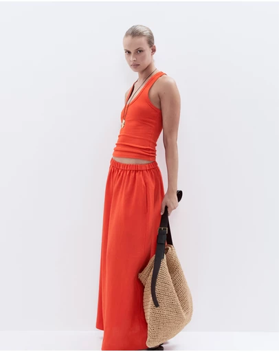 UNISON - Linen Full Skirt