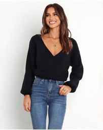 Petal & Pup - Lucy Knit Sweater - Black