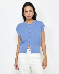AERE - April Organic Cotton Knit Vest
