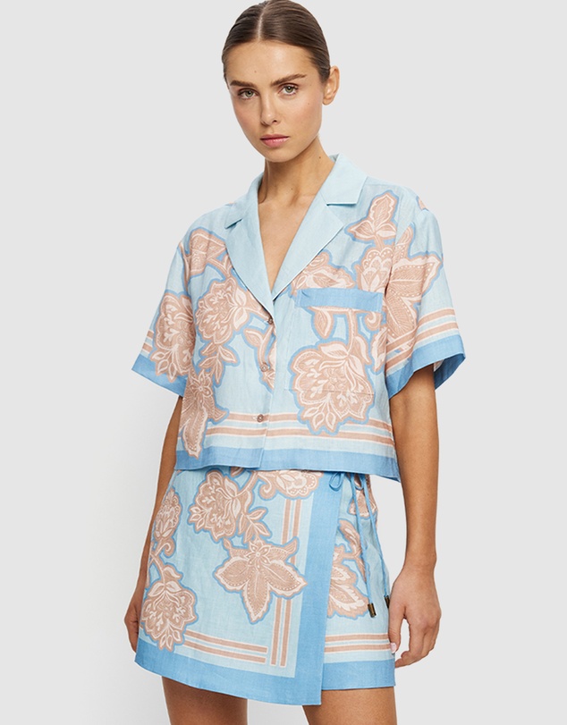 KIVARI - Coco Cropped Shirt