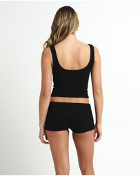 General Pants Co. Basics - Soft Knit Button Tank