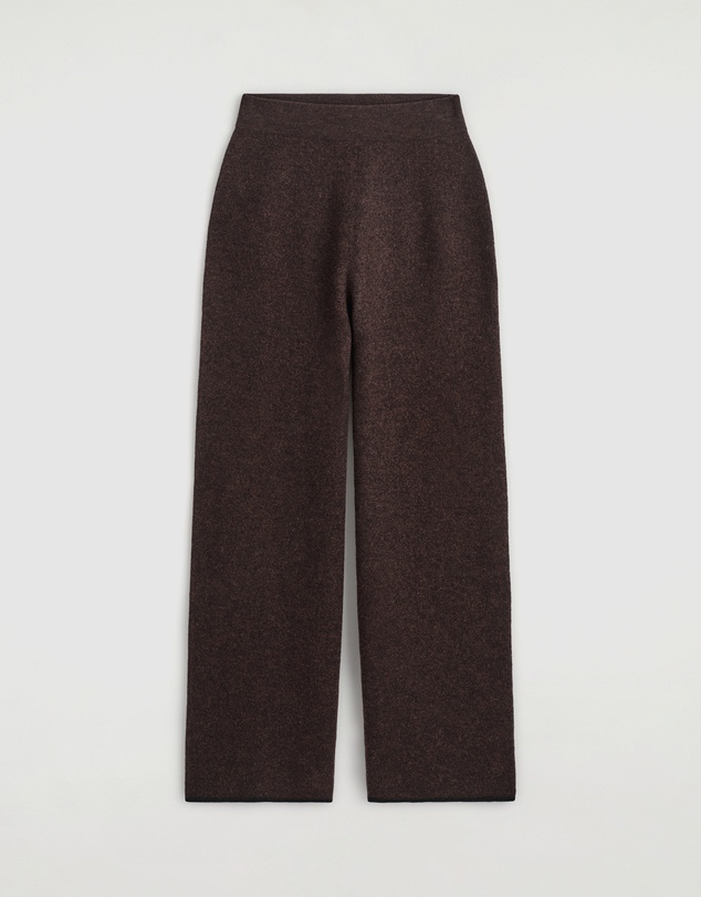 COS - Boiled Merino Wool Wide-Leg Trousers