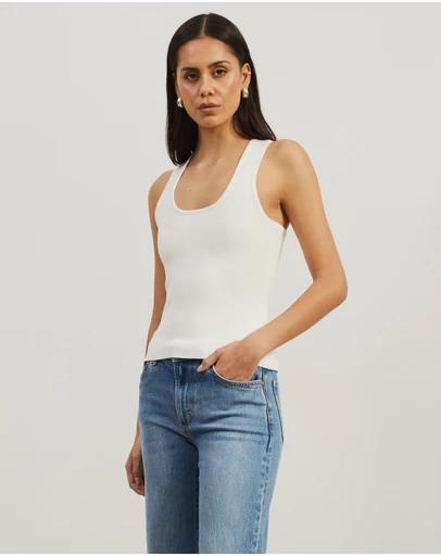 Atmos&Here - Sammy Racer Back Knit Top