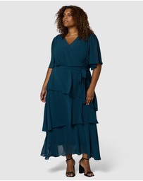 Pink Dusk by Curve Project - Hypnotic Maxi Dress