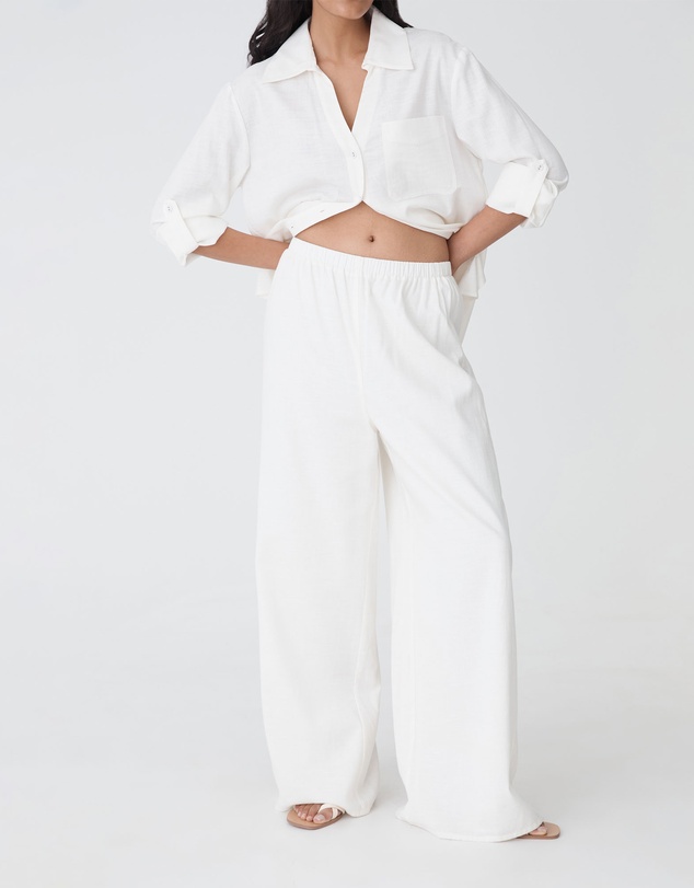 Forcast - Jazie Tencel Linen Pants