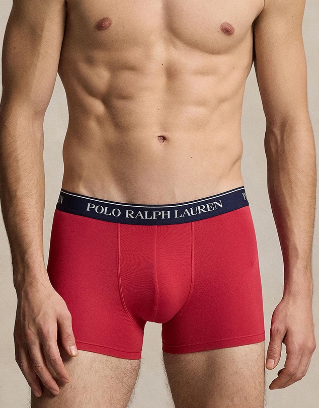 Polo Ralph Lauren - 3-Pack Classic Stretch Cotton Trunks
