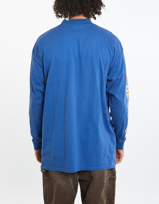 Vintage by The Real Deal - Pre Loved - Vintage 1998 Super Bowl Mock Neck Long Sleeve Tee