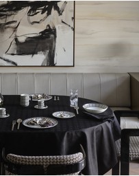 Greg Natale - Hellenica Rectangle Tablecloth Black