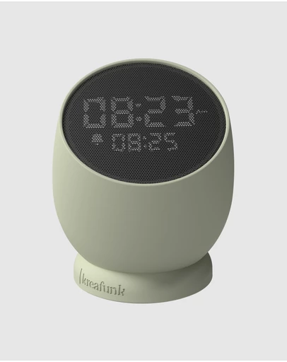 Kreafunk - Kreafunk Bell Alarm Clock - Dusty Olive