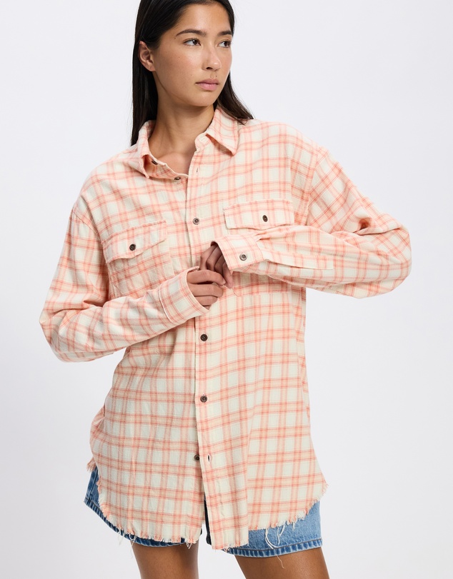 ONE TEASPOON - Lunar Flannel Shirt - ICONIC EXCLUSIVE