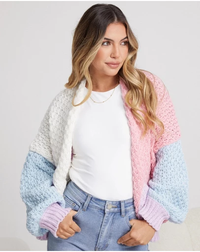 Esther & Co - Colline Cardigan - Multi