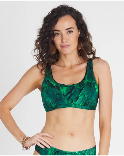 Aqua Blu Australia - Hummingbird Lucy Bikini Top