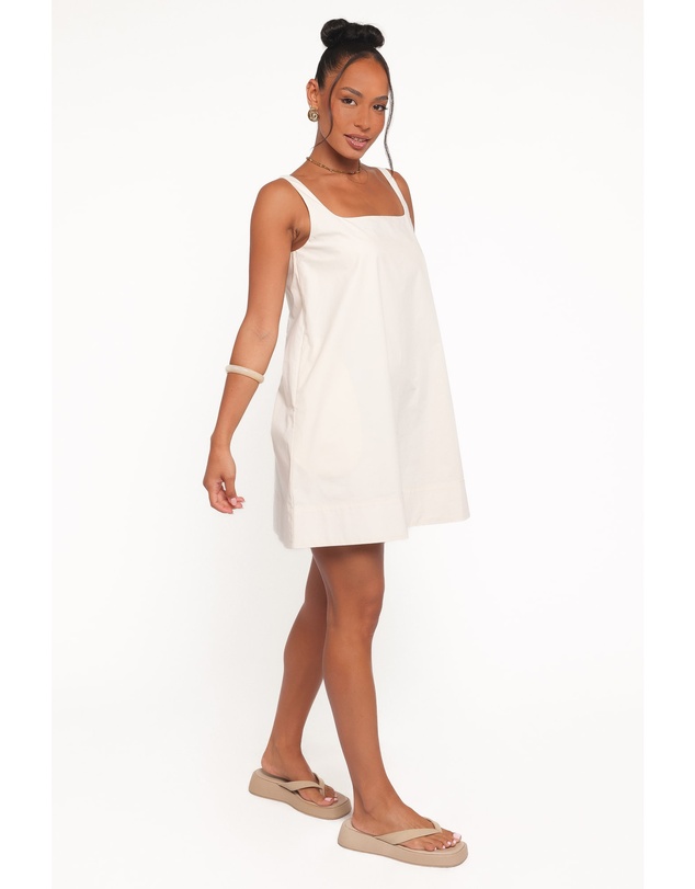 Petal & Pup - Kora Mini Dress - Chalk White