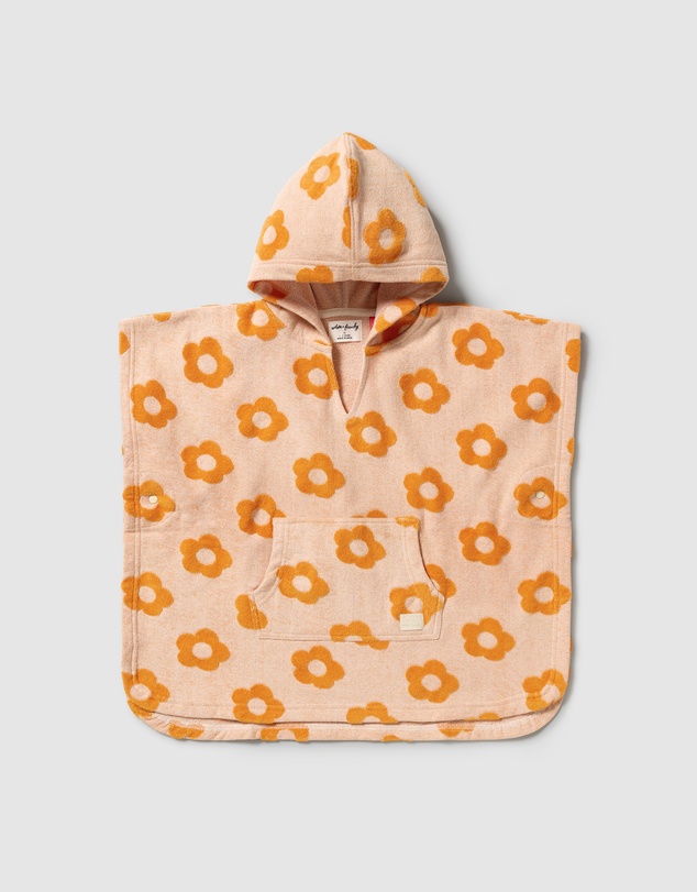 Wilson & Frenchy - Organic Terry Hooded Poncho - Babies-Kids