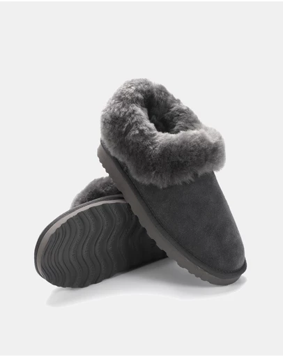 AusWooli Ugg Boots - Coogee Sheepskin Cozy Ankle Slippers