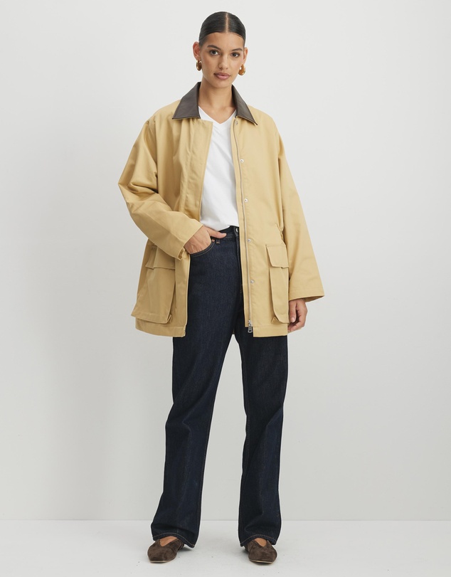 AERE - Silas Organic Cotton Barn Jacket