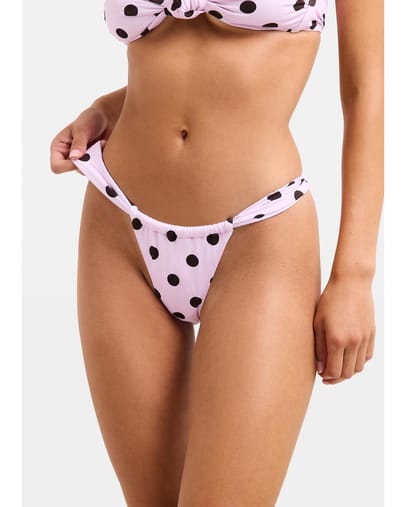 CHOC/PINK POLKA
