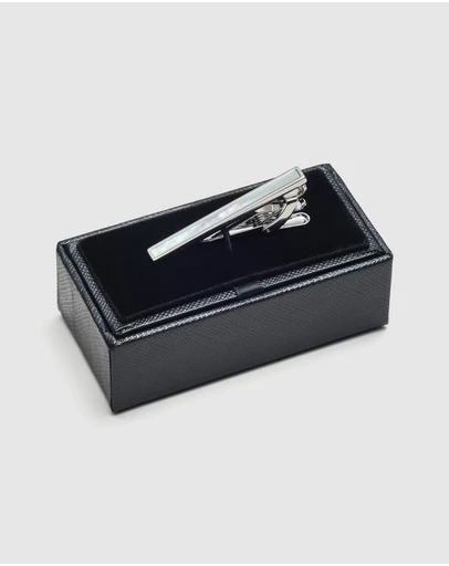 Politix - Mason Mother Of Pearl Tie Clip