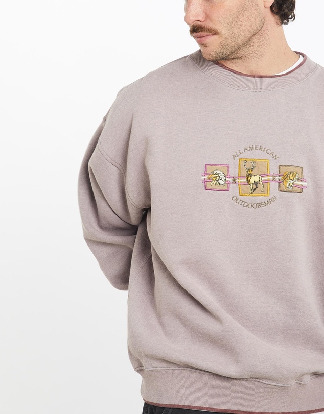 Vintage by The Real Deal - Pre Loved - Vintage 90s All American Outdoorsman Wildlife Sweatshirt