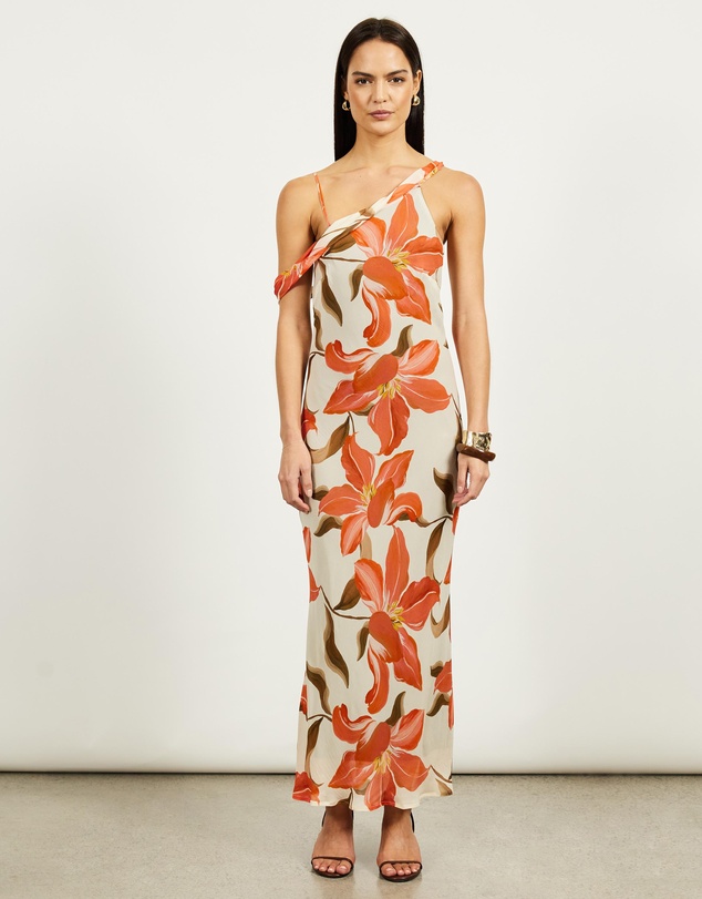Lover - Zahara Asym Midi Dress