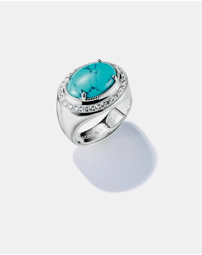 THOMAS SABO - THOMAS SABO Oval Turquoise Ring