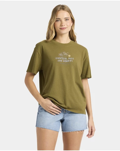 Billabong - Womens Welcome To Hawaii T-Shirt