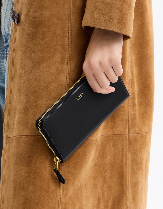 Coach - New York Slim Accordion Zip Wallet