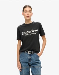 Superdry - Metallic Venue Relaxed Tee