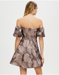 Romance by Honey and Beau - Milla Puff Sleeve Dress