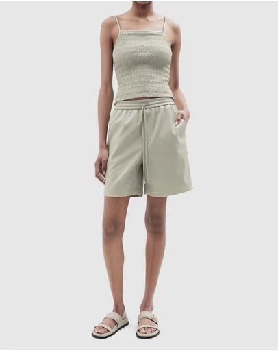 UNISON - Leather Look Short