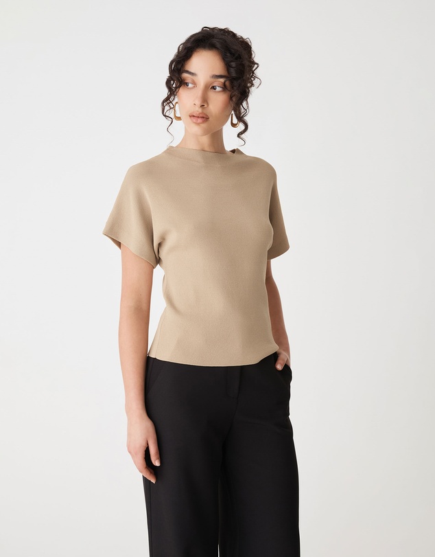 Forcast - Jemma Relaxed Knit Top