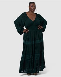 The Poetic Gypsy - Sunset Shadows Maxi Dress