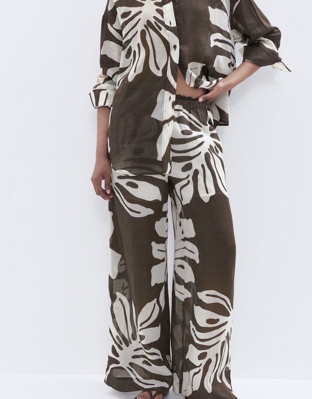 UNISON - Ramie Palazzo Pant