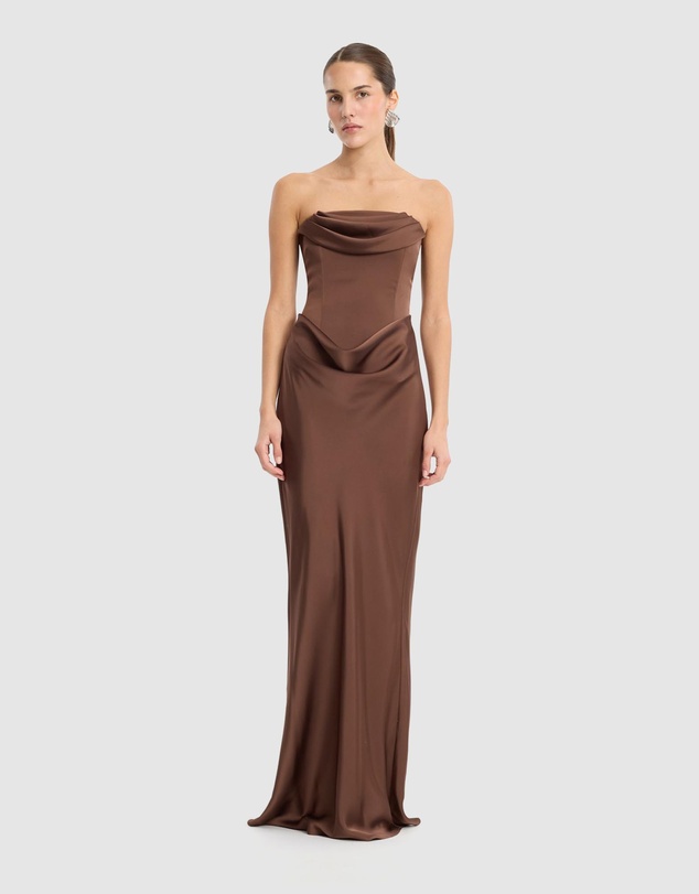 ROTATE - Corsage Long Dress