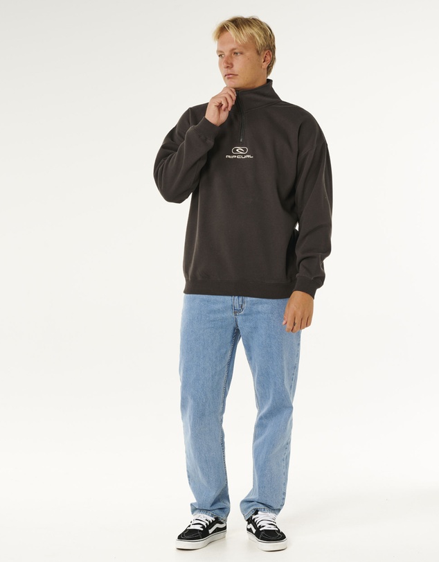 Rip Curl - Pill Icon 1/4 Zip Crew