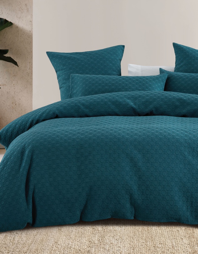 Bambury - Luna Jacquard Polycotton Quilt Cover Set