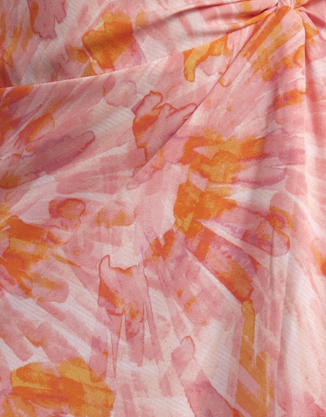 Dazie - Sunset Boulevard Twist Midi Skirt
