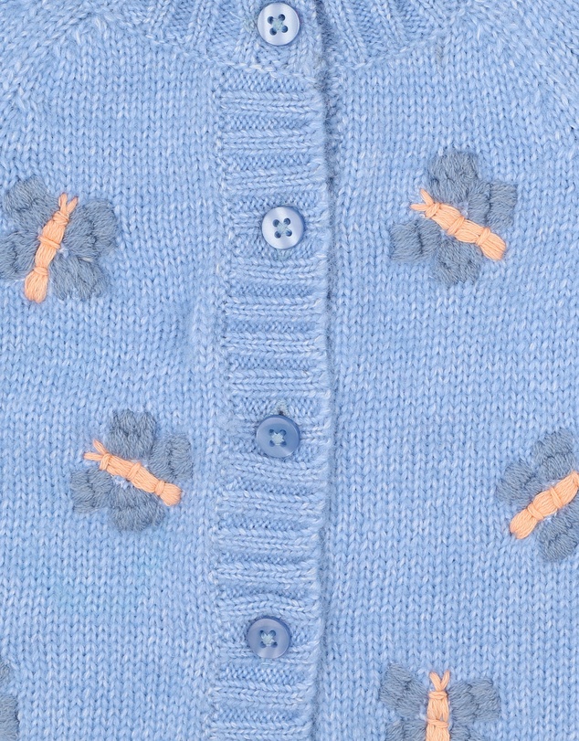 Bebe by Minihaha - Wild Garden Hand Emb. Cardigan