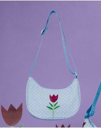 The Somewhere Co - Buy Myself Flowers Small Crescent Bag
