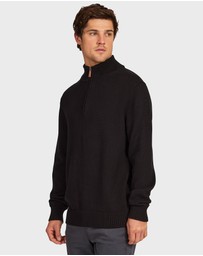 Academy Brand - Clyde 1/4 Zip Knit