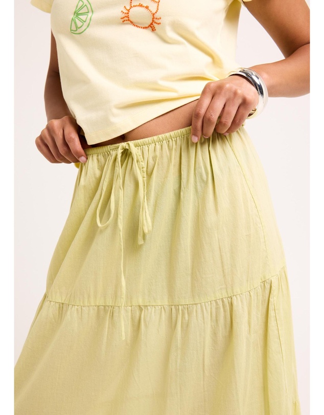 Subtitled - Provence Maxi Skirt