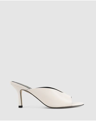 Chalk White Leather