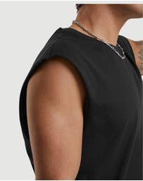Urban Classics - Open Edge Sleeveless Tee