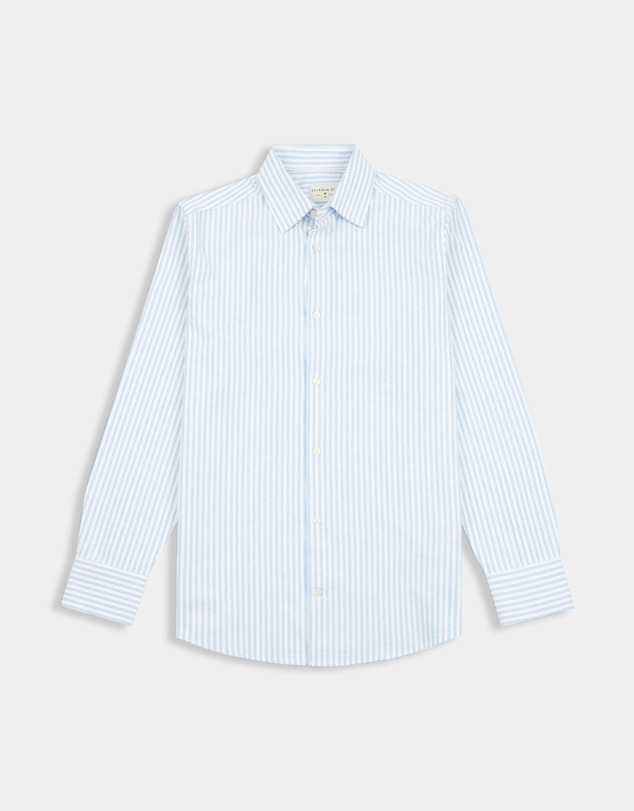 Peckham Rye  - Striped Oxford Shirt