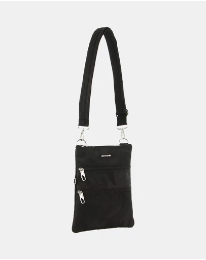 Pierre Cardin - Pierre Cardin Nylon Anti-Theft Cross Body Bag