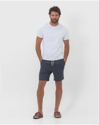Coast Clothing - Linen Shorts - Charcoal Grey