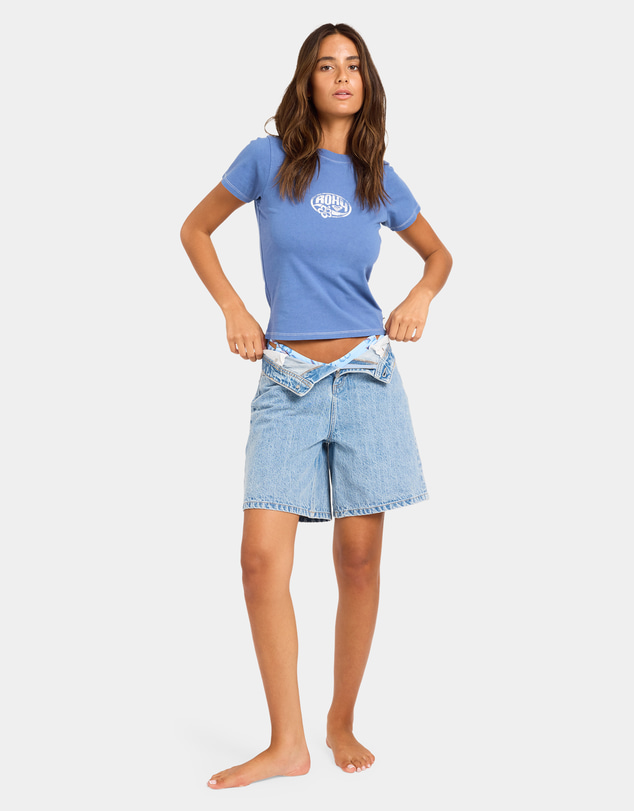Roxy - Womens Waikiki Sun Fitted T-Shirt