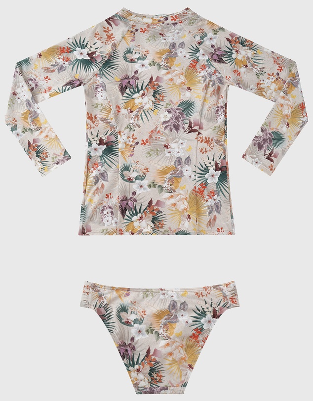 Aqua Blu Kids - Ravine Long Sleeve Rash Vest Set - Teens